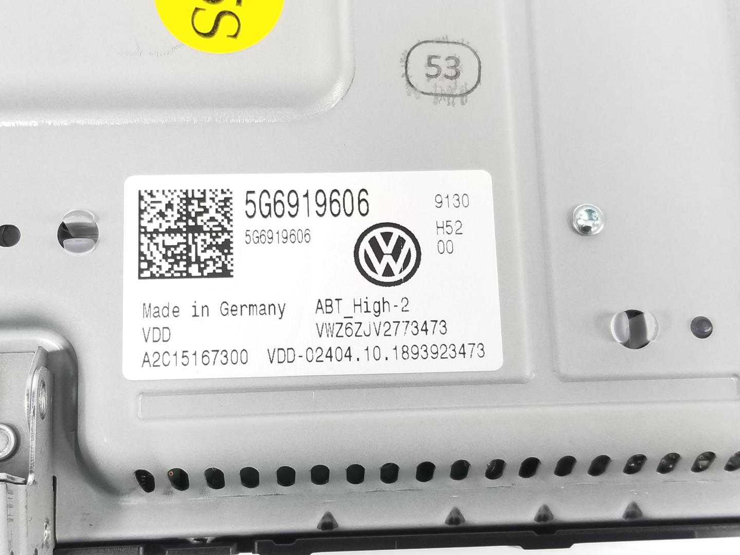 VOLKSWAGEN Golf 7 generation (2012-2024) Andre interiørdeler 5G6919606, A2C15167300 19861457