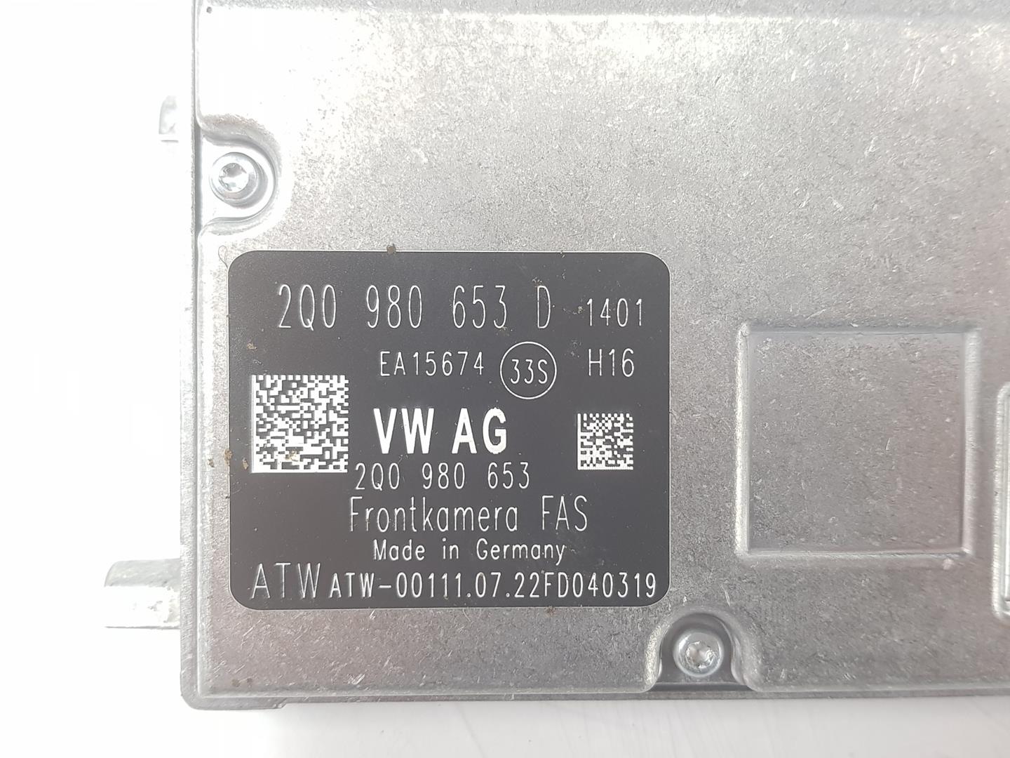 SEAT Alhambra 2 generation (2010-2021) Front Camera 2Q0980653D, 2Q0980653D 20431443