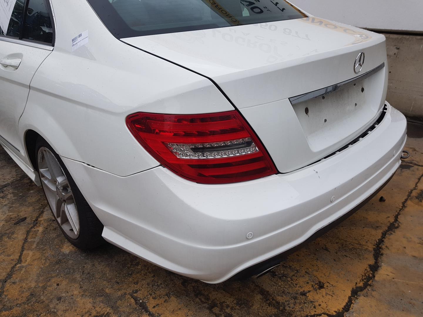 MERCEDES-BENZ C-Class W204/S204/C204 (2004-2015) Bootlid Rear Boot A2047500075, A2047500075, COLORBLANCO149 19795626