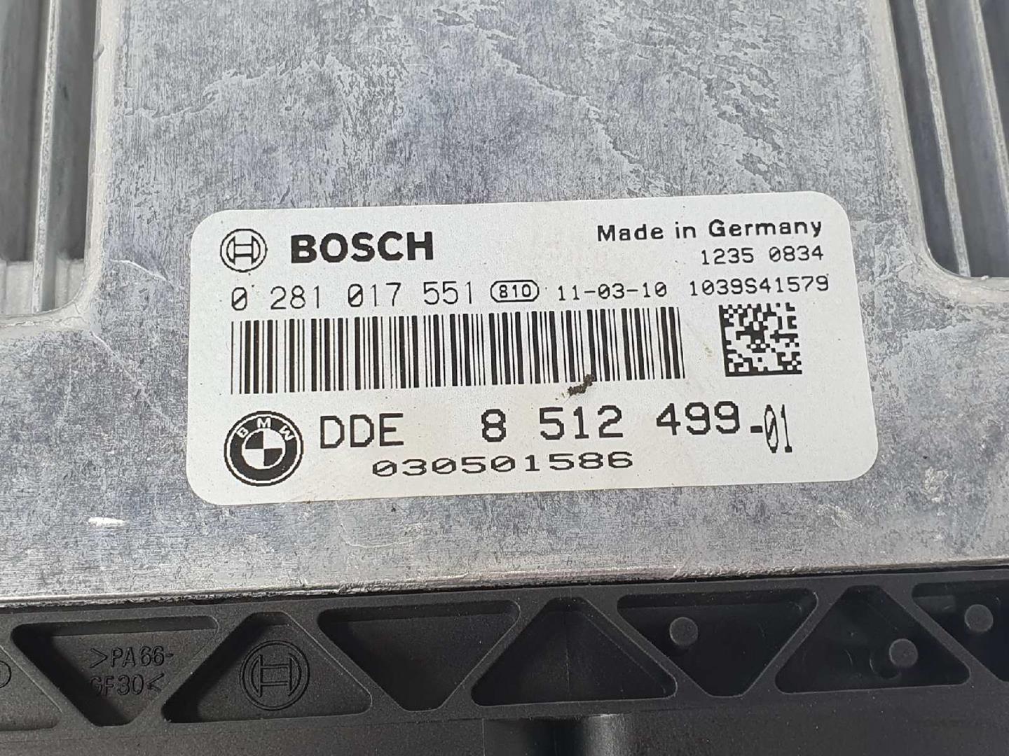 BMW 1 Series E81/E82/E87/E88 (2004-2013) Motorkontrolenhed ECU 13618577664,0281017551 19730974