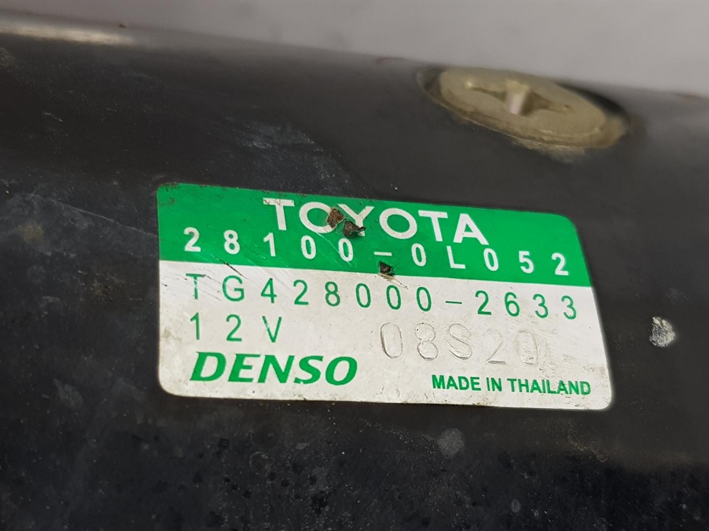 TOYOTA Hilux 7 generation (2005-2015) Стартер 281000L052,281000L052 24218549