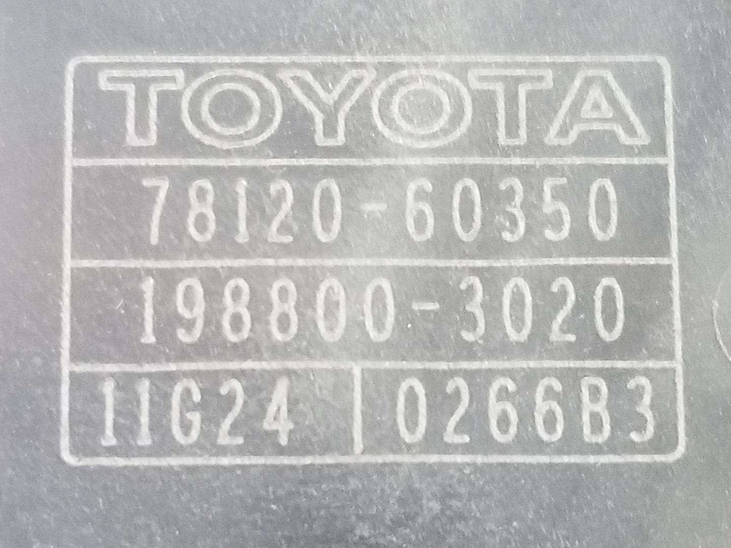 TOYOTA Land Cruiser 70 Series (1984-2024) Muut kehon osat 7812060350,7812060350 19763875