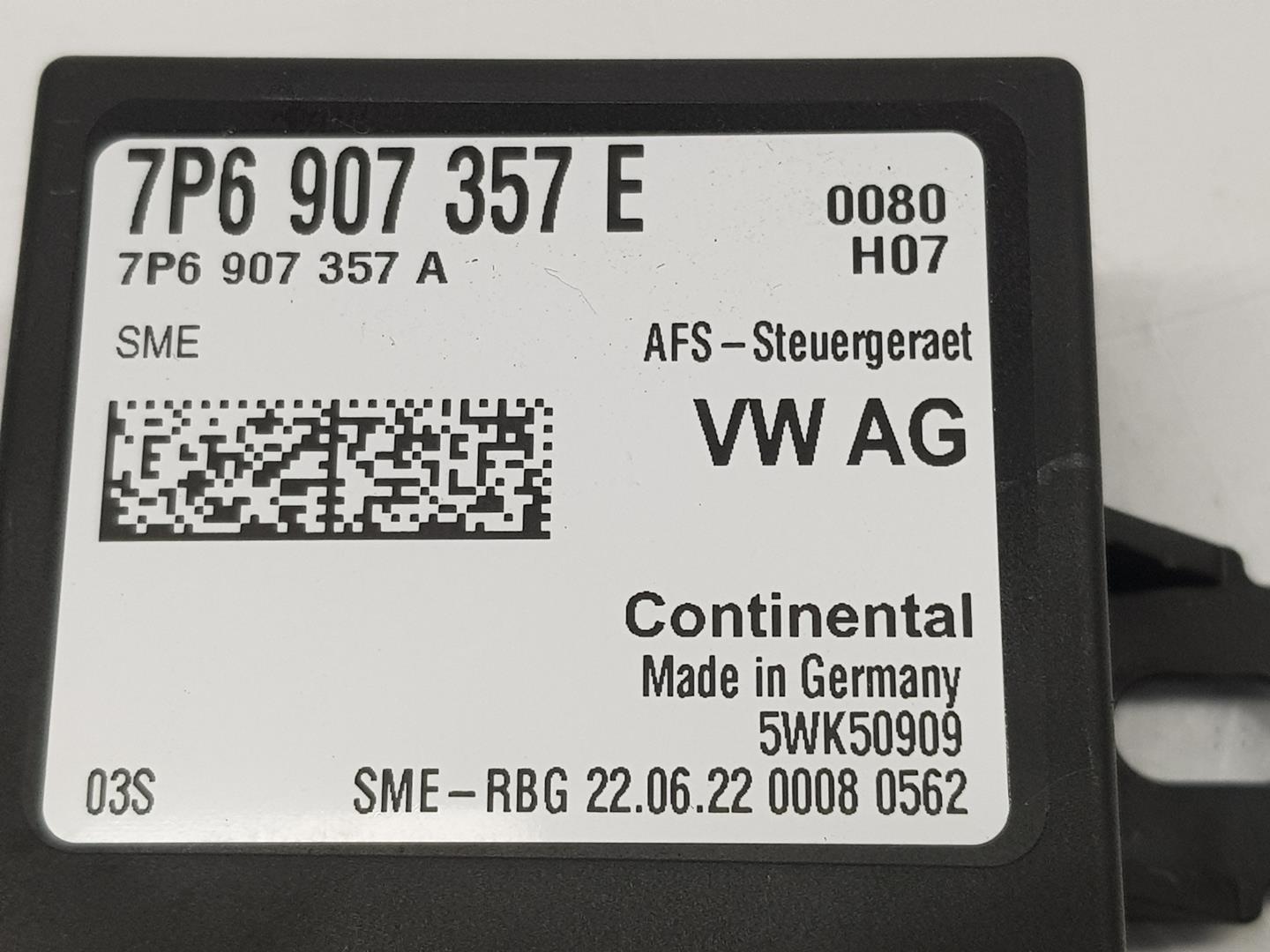 SEAT Alhambra 2 generation (2010-2021) Andre kontrollenheter 7P6907357E, 7P6907357E 21012458