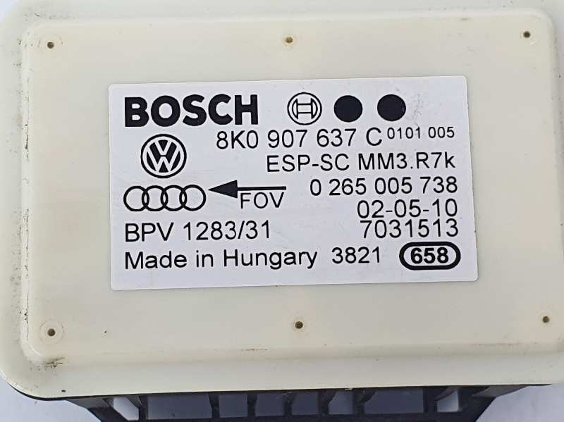 AUDI A6 C6/4F (2004-2011) Датчик положения руля 8K0907637C, 0265005738 19890011