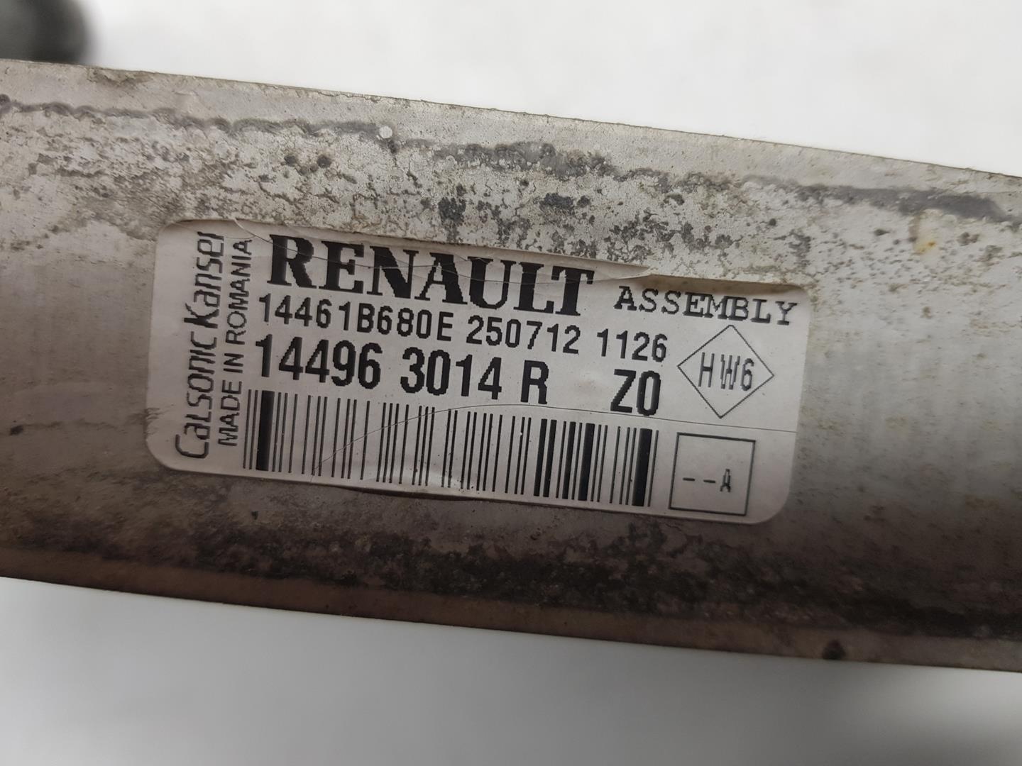 RENAULT Clio 4 generation (2012-2020) Радиатор интеркулера 144963014R, 144963014R 20403076