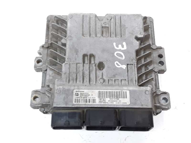 PEUGEOT 308 T9 (2013-2021) Engine Control Unit ECU 9804127280,9804127280 19693734