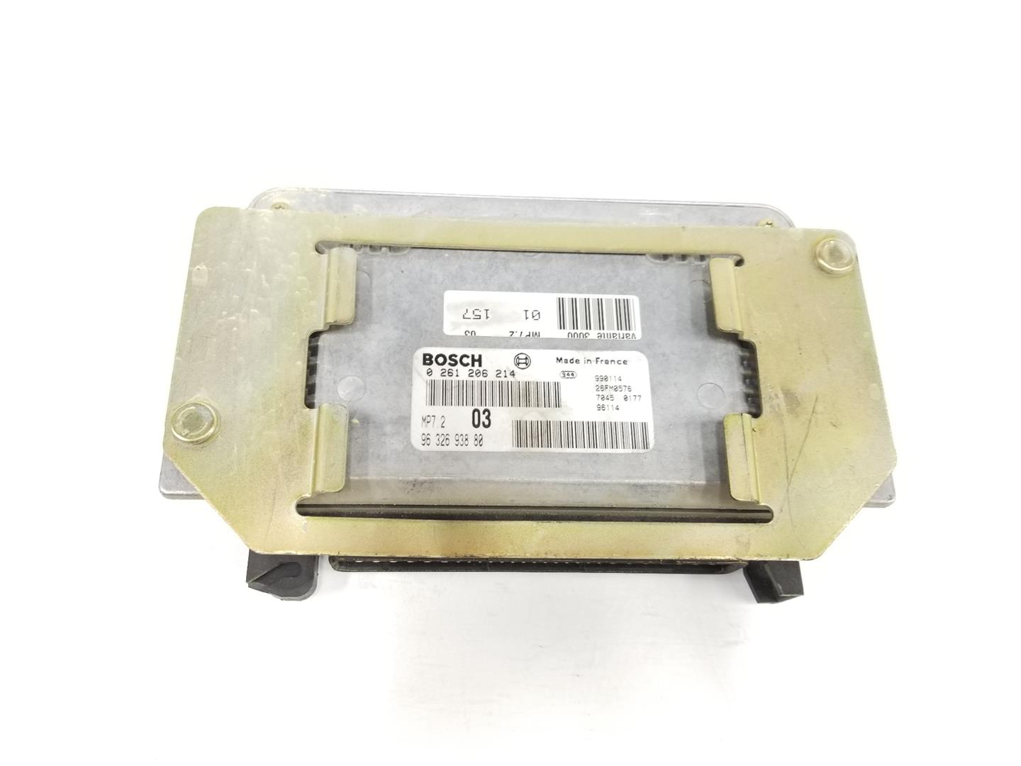 CITROËN Xsara 1 generation (1997-2004) Engine Control Unit ECU 9632693880, 0261206214 19930964