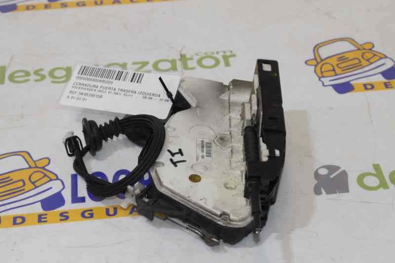 VOLKSWAGEN Golf 6 generation (2008-2015) Rear Left Door Lock 5K4839015B 19557859