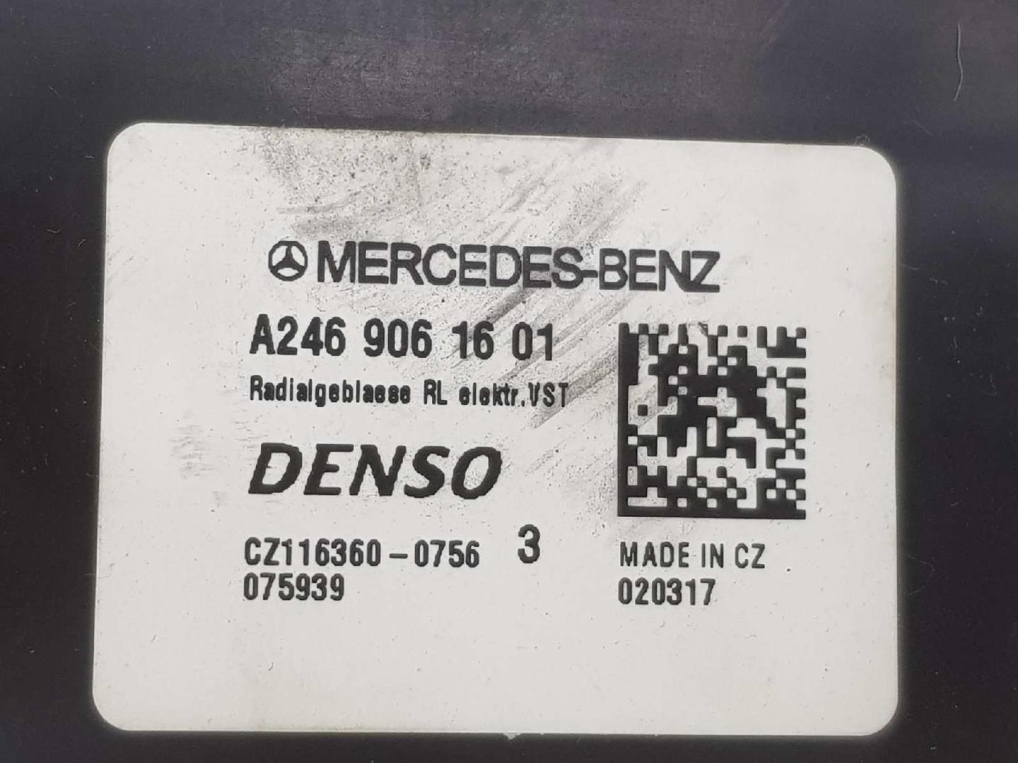 MERCEDES-BENZ A-Class W176 (2012-2018) Ventilateur de chauffage A2469061601, A2469061601 19737079