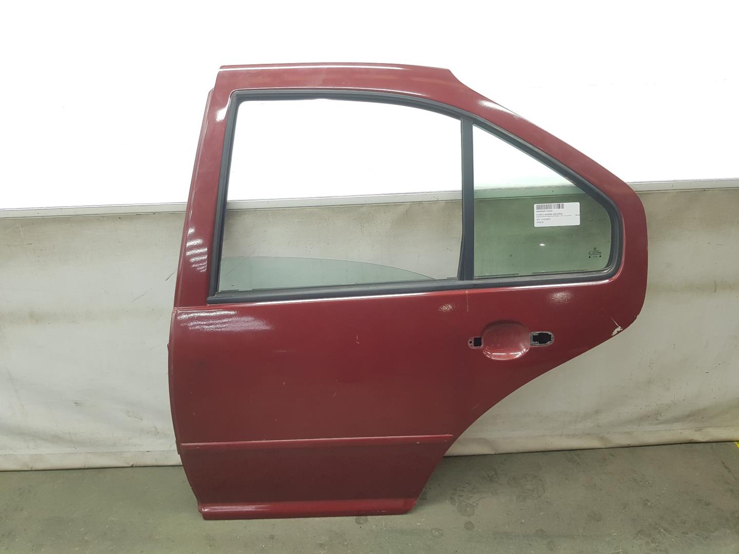 VOLKSWAGEN Bora 1 generation (1998-2005) Rear Left Door 1J5833055F, 1J5833055F, COLORROJOC3K 19820934