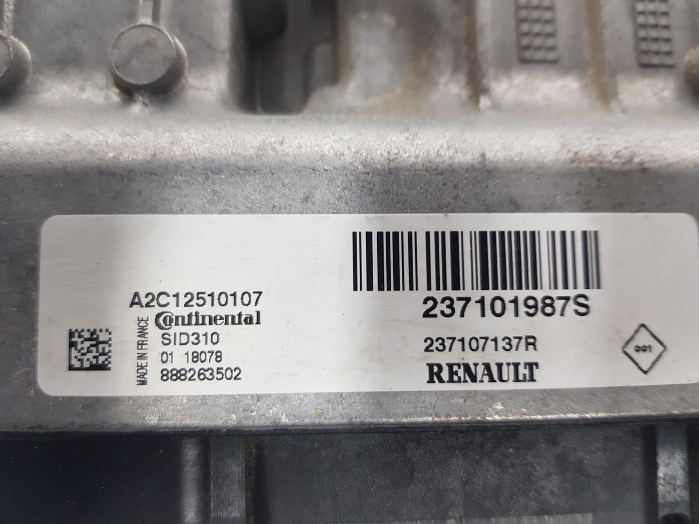 RENAULT Kadjar 1 generation (2015-2024) Engine Control Unit ECU 237101987S, 237101987S 19802787