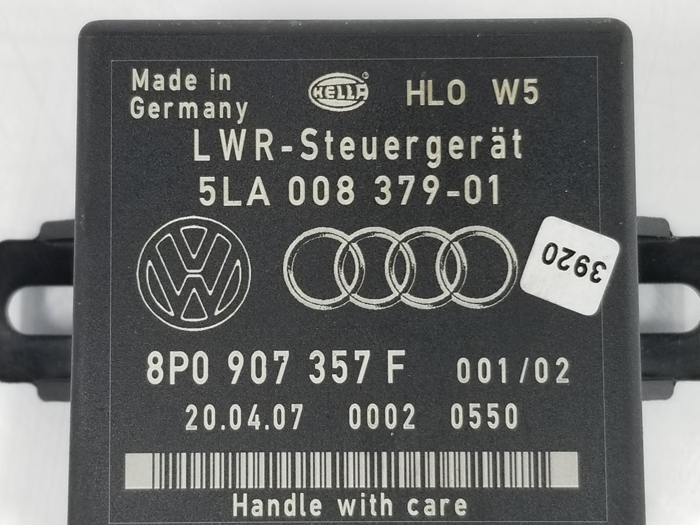 AUDI Q7 4L (2005-2015) Forlygtekontrolenhed 8P0907357F,5LA00837901 19795691