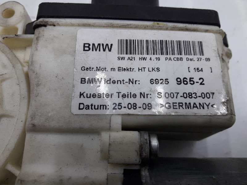 BMW X3 E83 (2003-2010) Моторчик стеклоподъемника задней левой двери 6925965,S007083965,0130822237E840311306 19581170