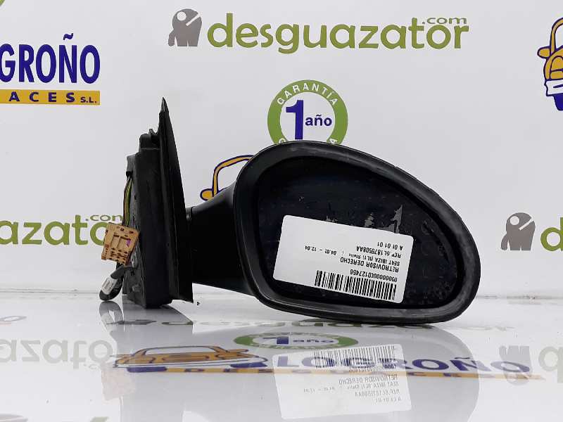 SEAT Ibiza 3 generation (2002-2008) Oglindă ușă laterală dreapta 6L1857508AA, 6L1857508AA, 2222DL 26353324