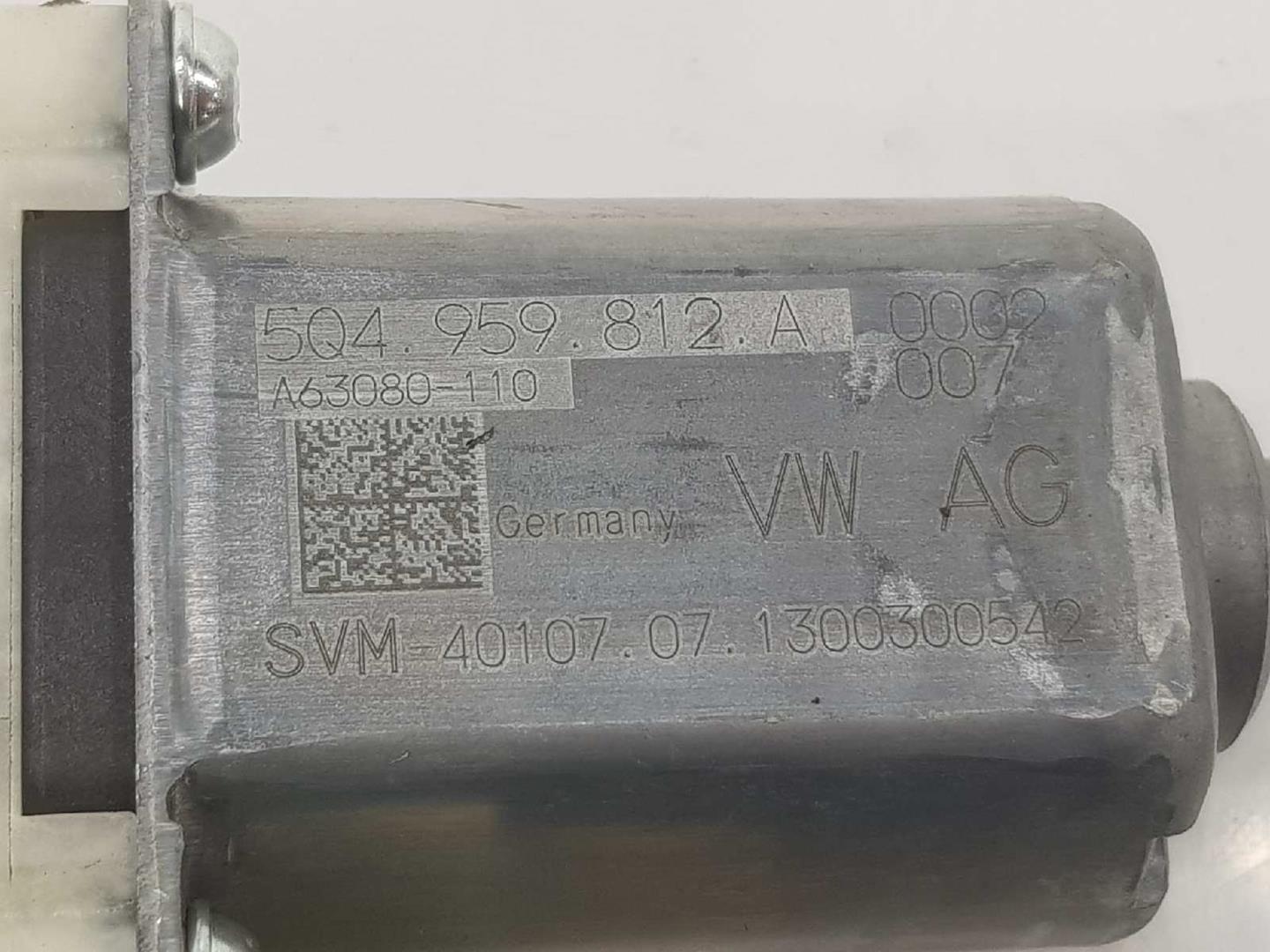 VOLKSWAGEN Golf 7 generation (2012-2024) Motor de control geam ușă  dreapta spate 5Q4959812A, 5Q4959812F 19750203