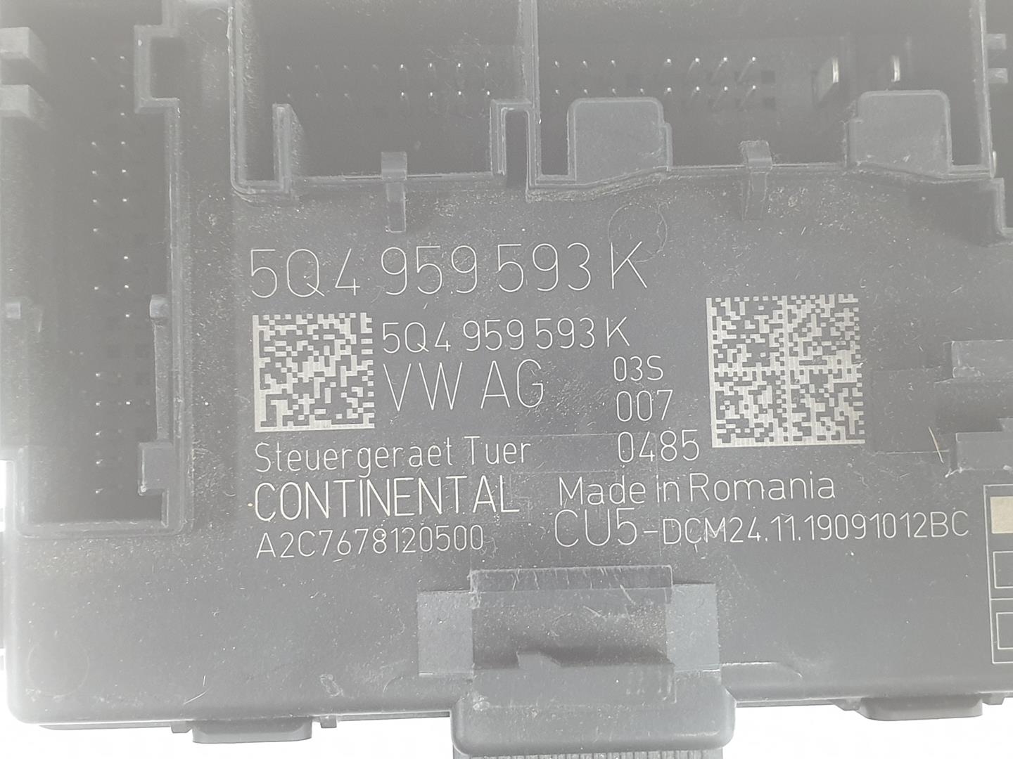 VOLKSWAGEN T-Roc 1 generation (2017-2024) Andre kontrolenheder 5Q4959593K, 5Q4959593K 24136201