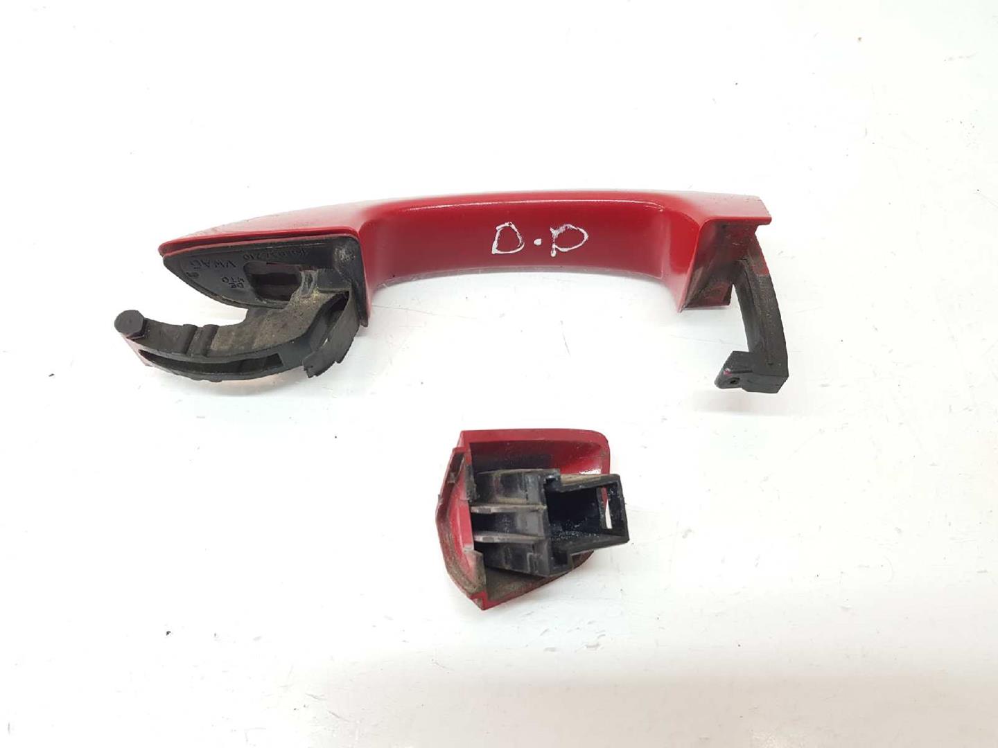 VOLKSWAGEN Scirocco 3 generation (2008-2020) Front Right Door Exterior Handle 1K8837206F,1K8837206F,ROJO 19906430