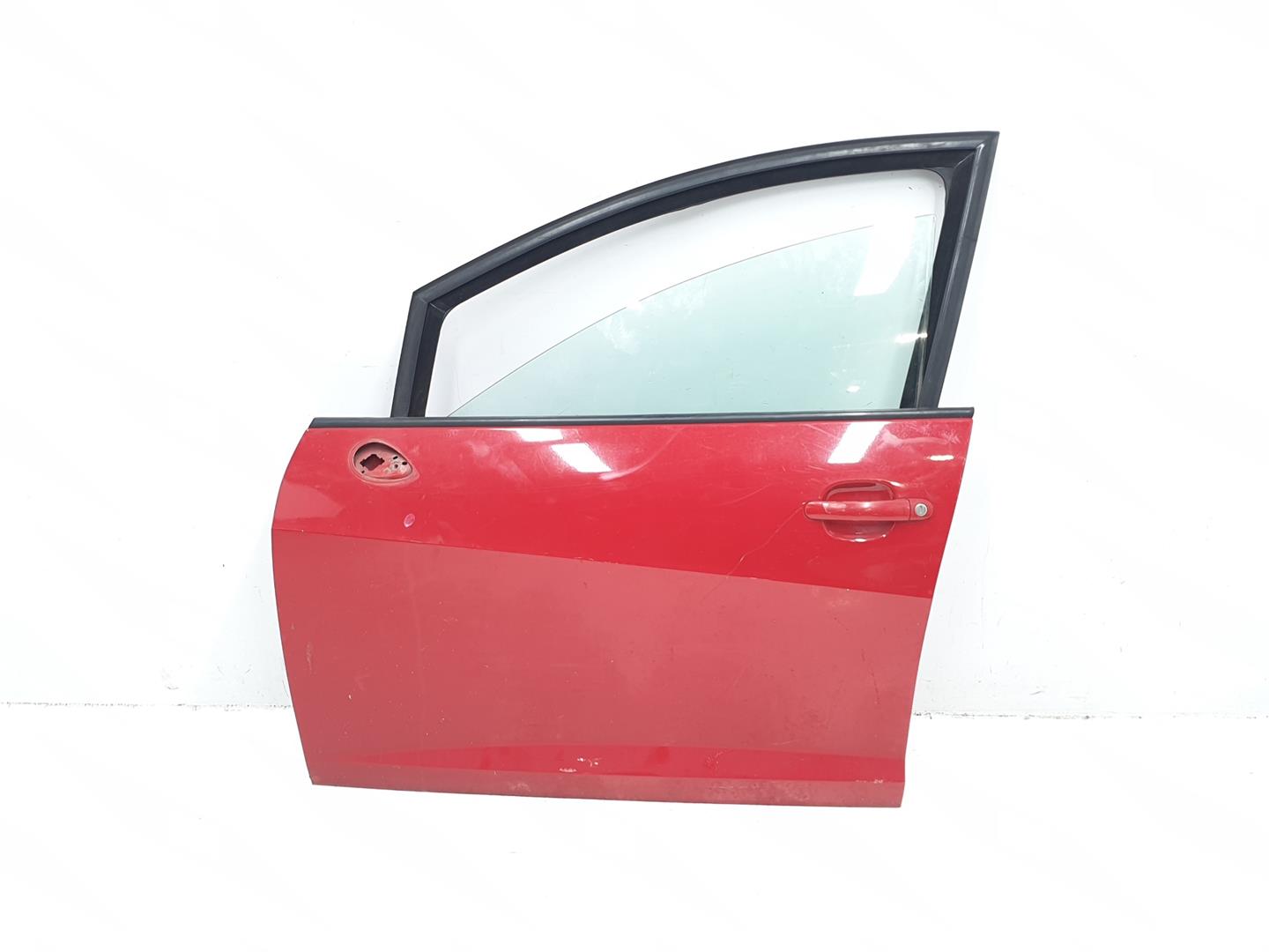 SEAT Ibiza 4 generation (2008-2017) Front Left Door 6J4831055, 6J4831055, COLORROJO 24233780