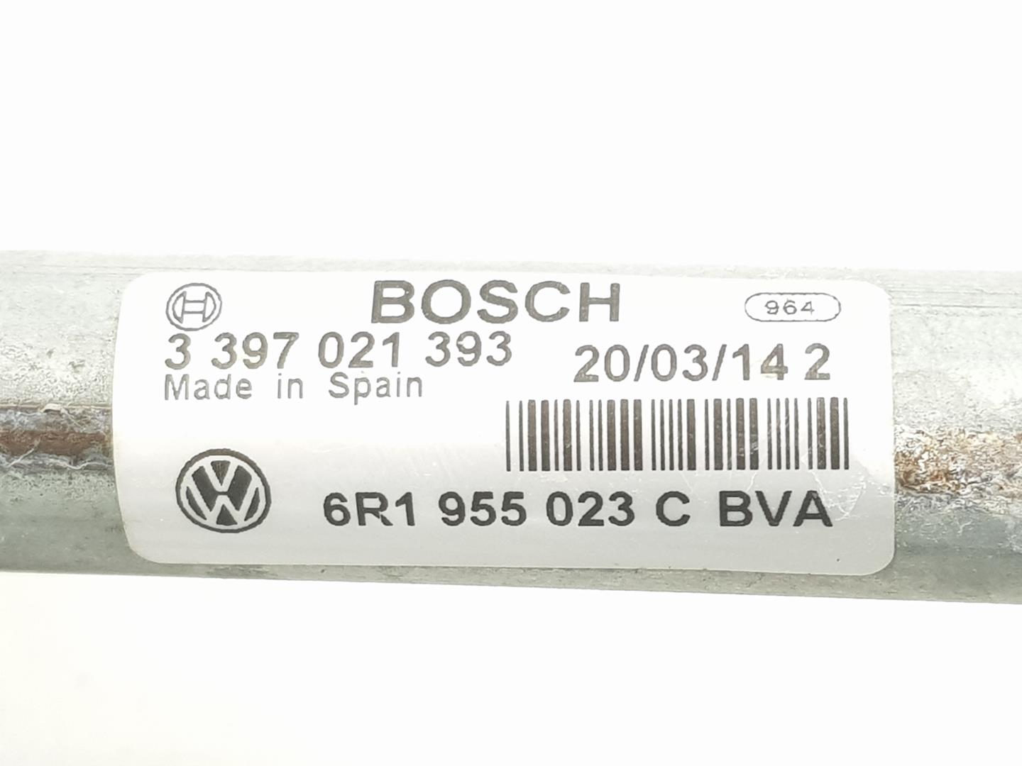 VOLKSWAGEN Polo 5 generation (2009-2017) Priekinių valytuvų mechanizmas (trapecija) 6R1955023C,6R1955023C 24217435