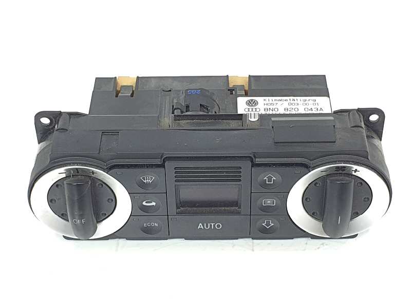 AUDI TT 8N (1998-2006) Klimato kontrolės (klimos) valdymas 8N0820043A, 5HB00799401 19731682