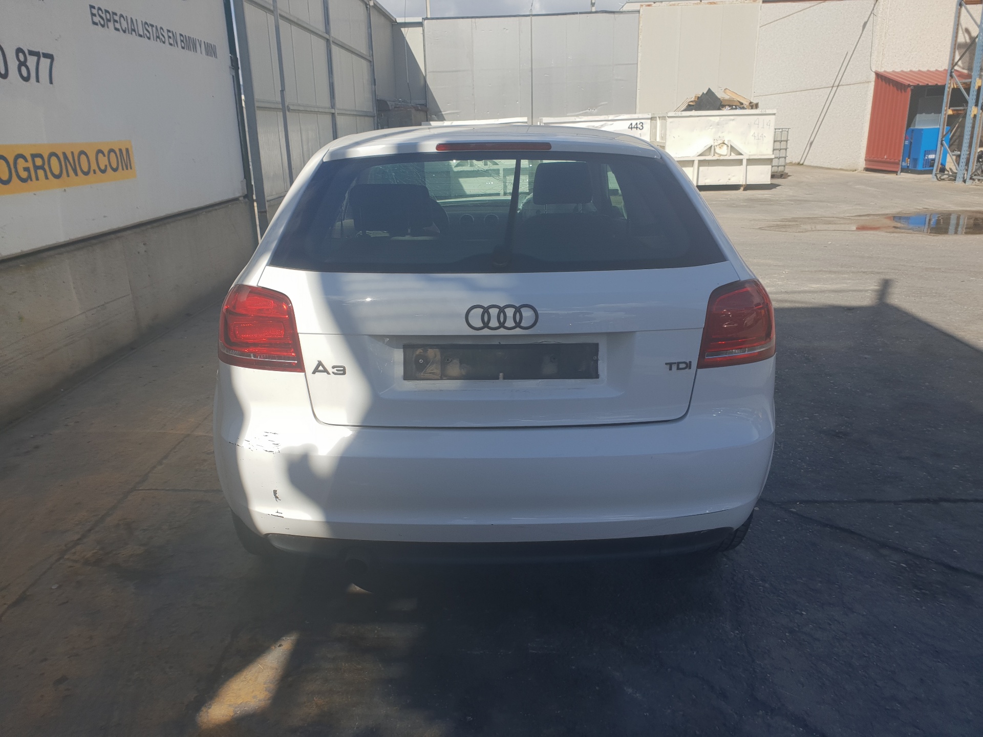 AUDI A3 8P (2003-2013) Задня поперечна підсилювальна балка 8P3807309A,8P3807309A 24251819