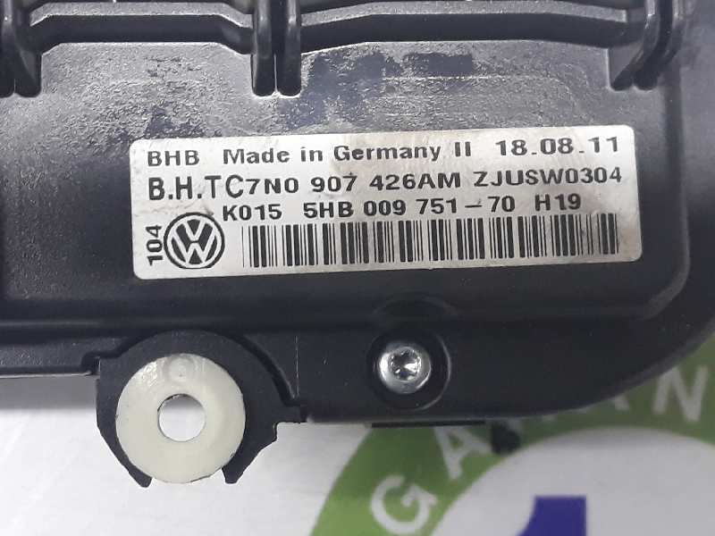 VOLKSWAGEN Golf 6 generation (2008-2015) Unitate de control al climei 7N0907426AM,5HB00975170 19659792