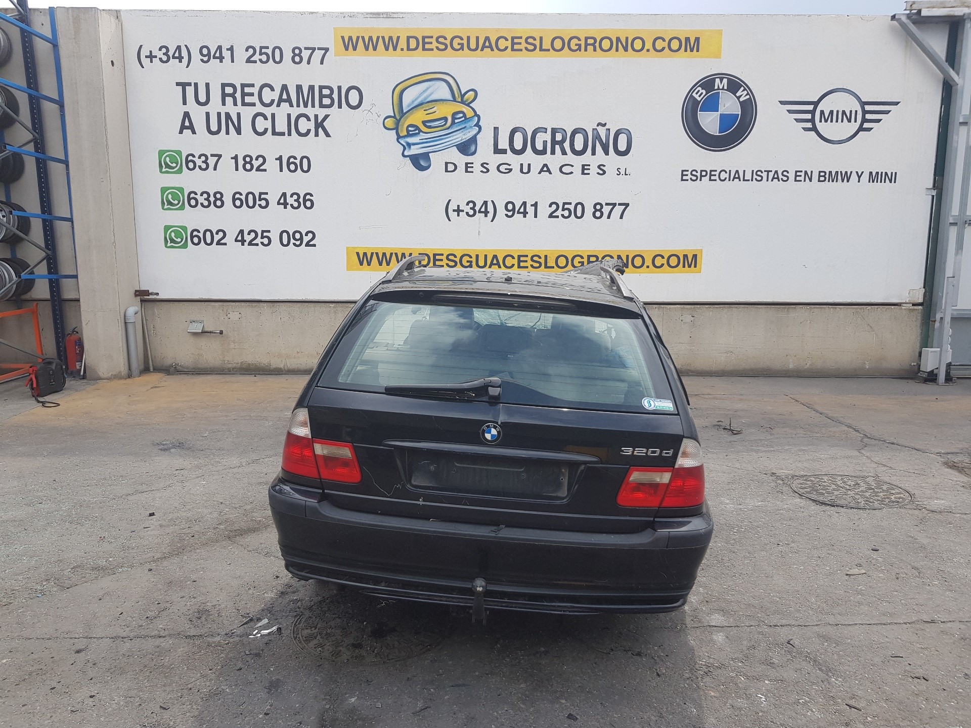 BMW 3 Series E46 (1997-2006) Galinio dangčio spyna 51247201561,7201561 21075575