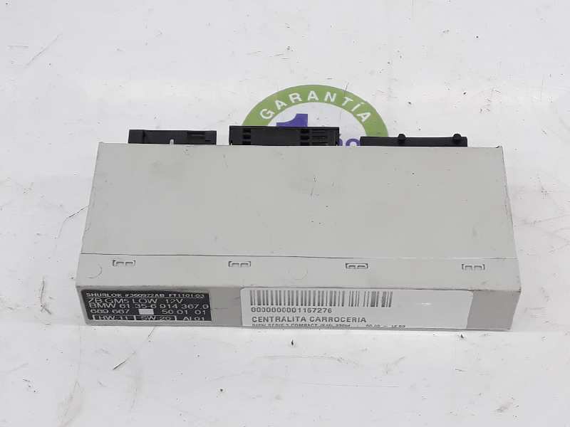 BMW 3 Series E46 (1997-2006) Comfort Control Unit 61356914367, 689667 19659041