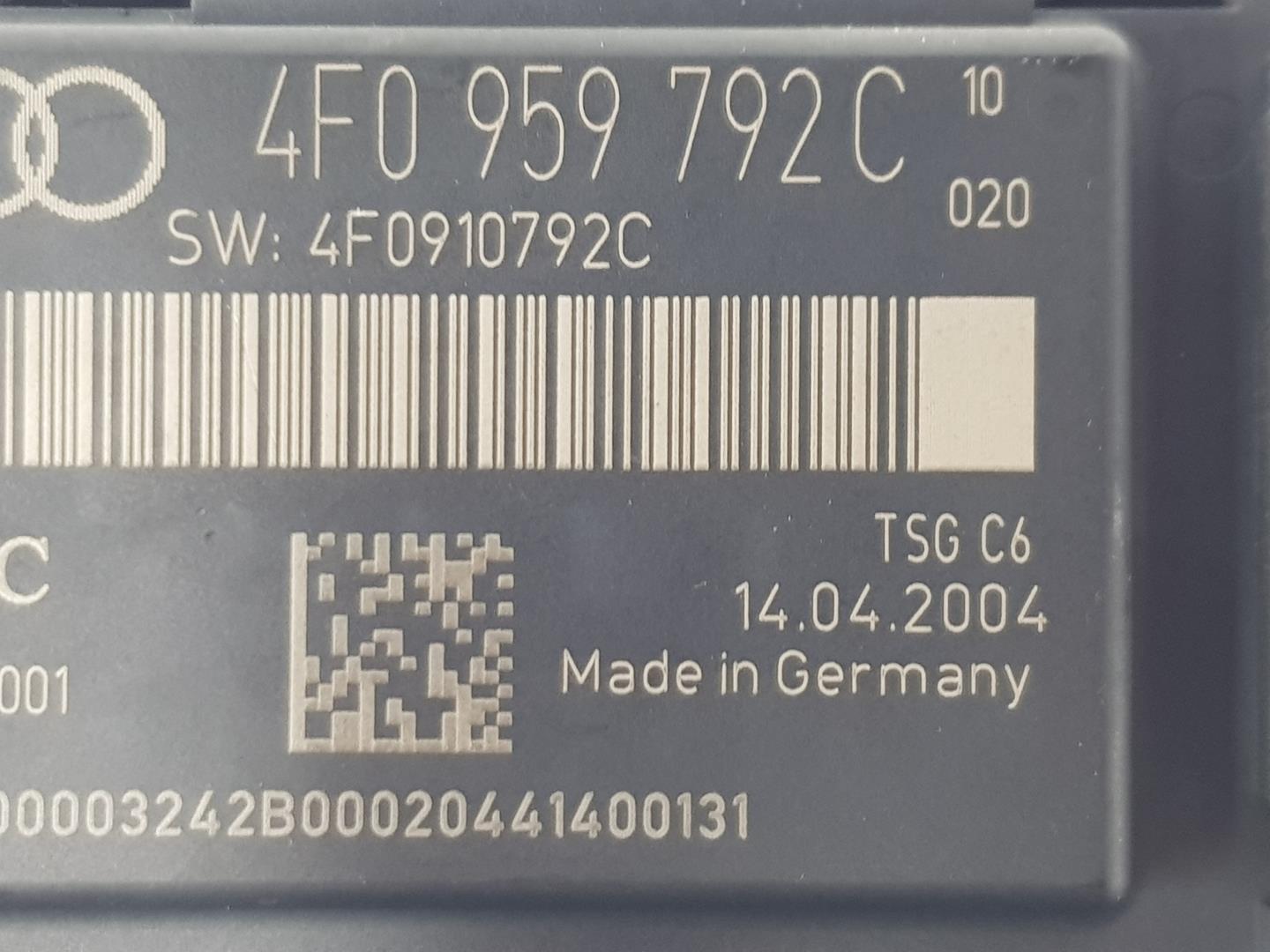 AUDI A6 C6/4F (2004-2011) Kiti valdymo blokai 4F0959792C, 4F0959792C 19932792