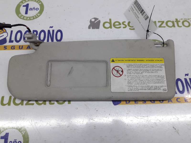 VOLKSWAGEN Passat B6 (2005-2010) Left Side Sun Visor 3C0857551P,3C0857551P 19564776