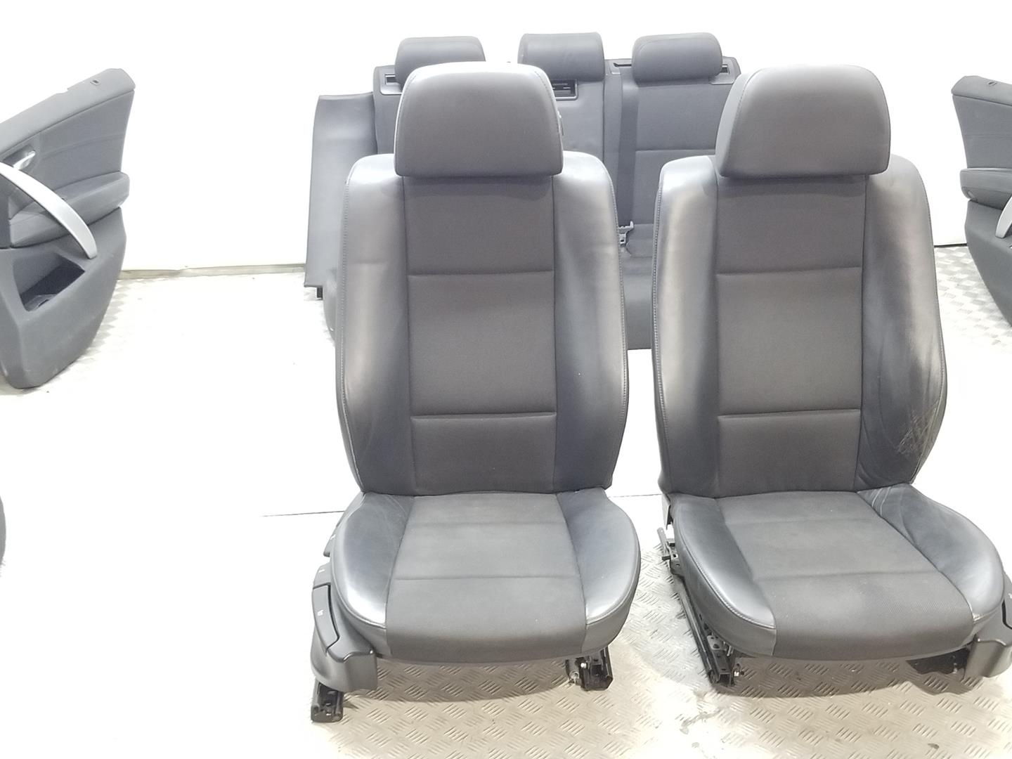 BMW X3 E83 (2003-2010) Seats ASIENTOSDECUEROTELA,MANUALESCOLORNEGRO 19774765