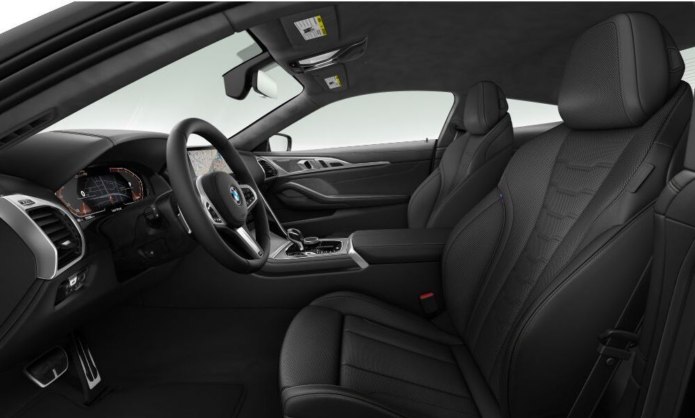 BMW 8 Series G14/G15/G16 (2018-2024) Priekinių kairių durų veidrodis 51169498903, 51169498903, COLORNEGRO475 24136358