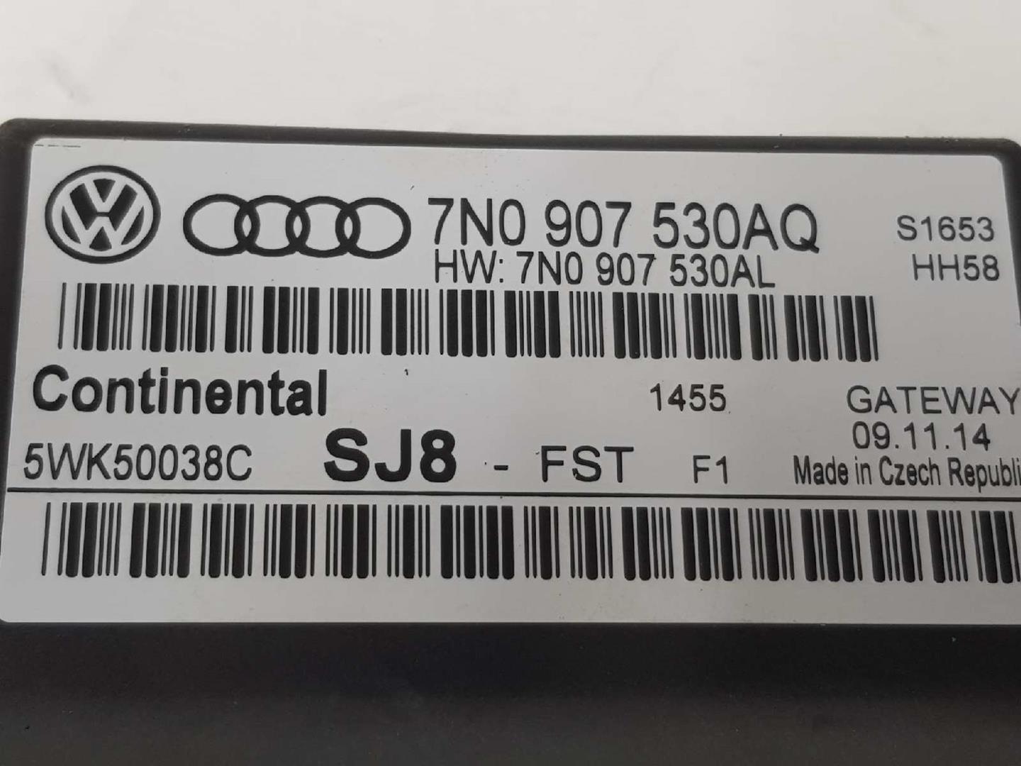 SEAT Toledo 3 generation (2004-2010) Unitate de control Gateway 7N0907530AQ, 5WK50038C, 7N0907530AQ 19696096