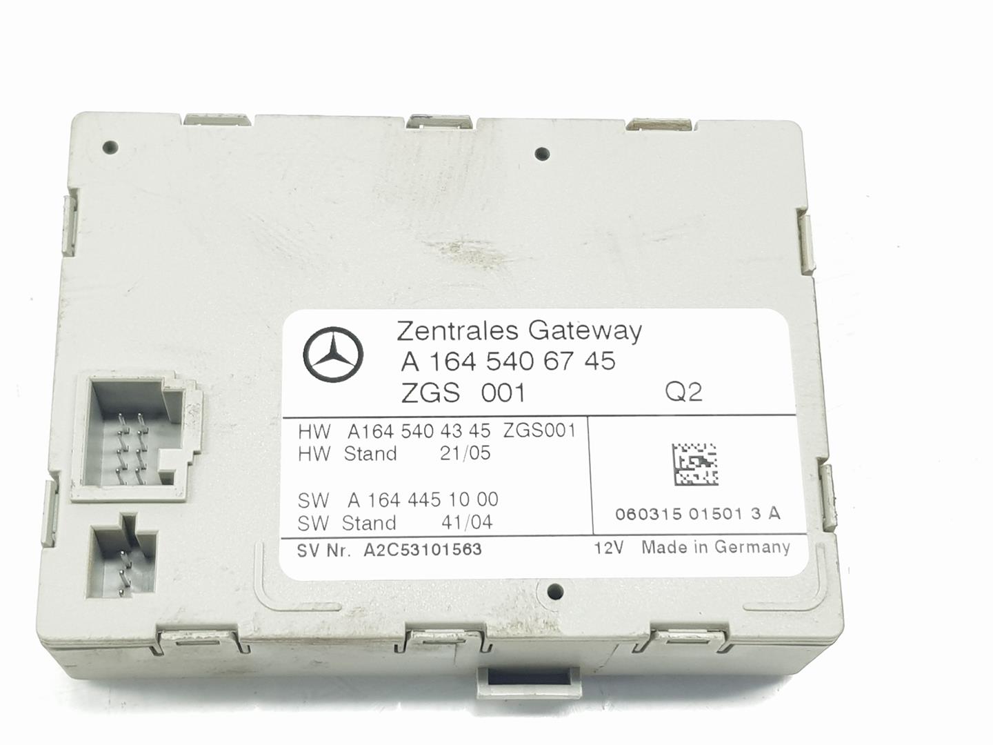 MERCEDES-BENZ M-Class W164 (2005-2011) Gateway Control Unit A1645406745, A1645406745 19883373