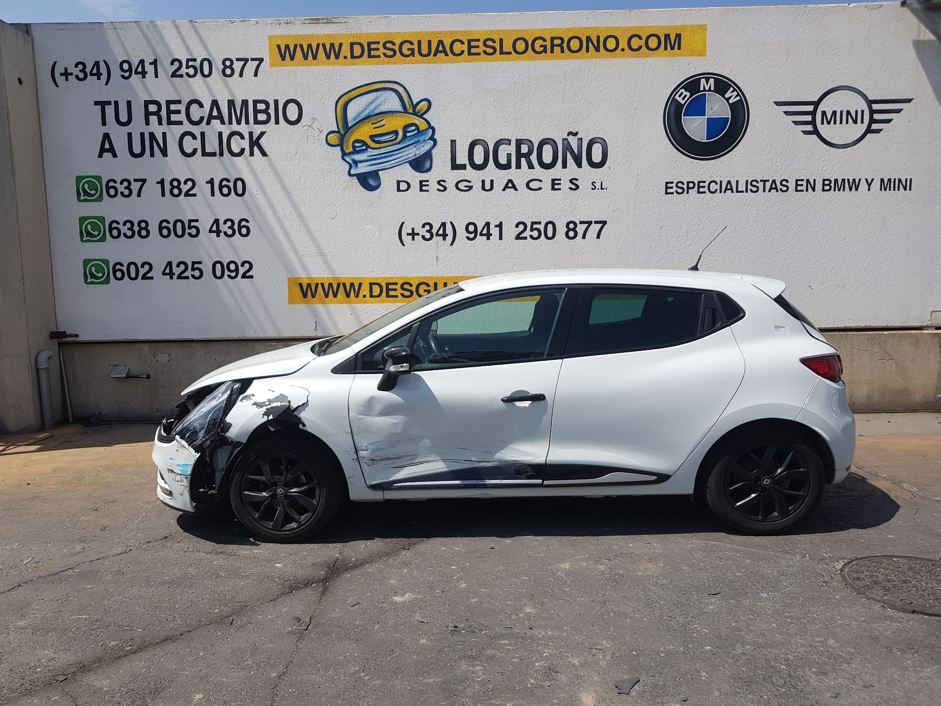 RENAULT Clio 4 generation (2012-2020) Priekinių kairių durų langų pakėlimo mygtukai 254118044R,254118044R 20703810