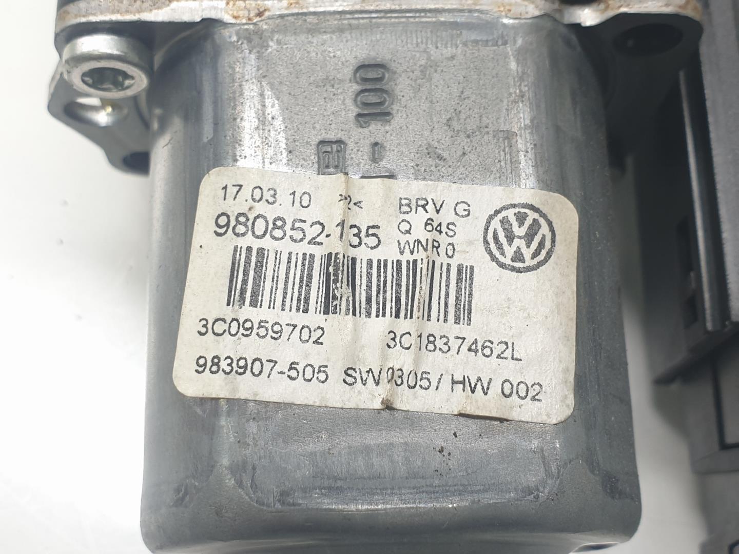 VOLKSWAGEN Passat B6 (2005-2010) Front Right Door Window Control Motor 3C1837462L, 3AA959702A 23755227