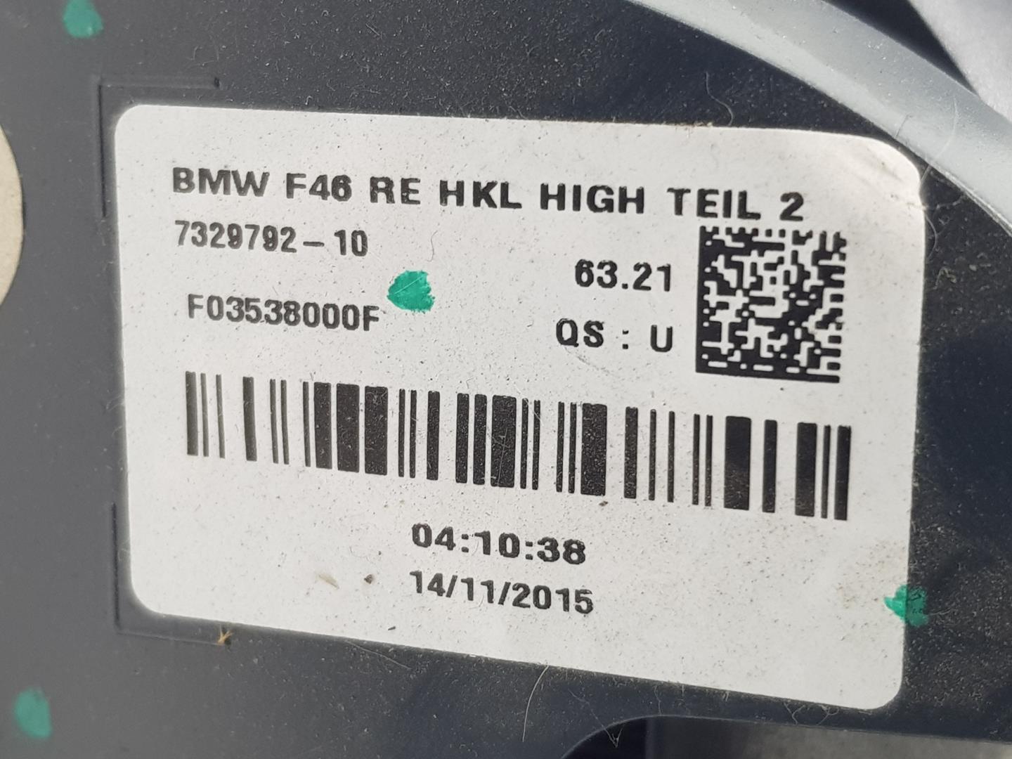 BMW 2 Series Grand Tourer F46 (2018-2023) Galinis dešinys žibintas 63217329792, 63217329792 24244439