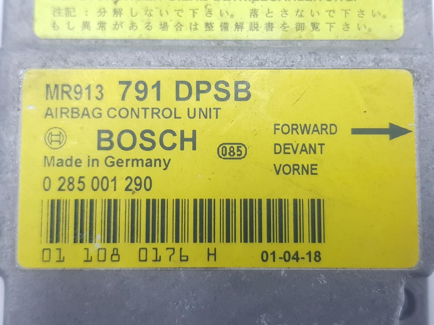 MITSUBISHI Carisma 1 generation (1995-2004) SRS Control Unit MR913791, MR913791, 2222DL 24857058