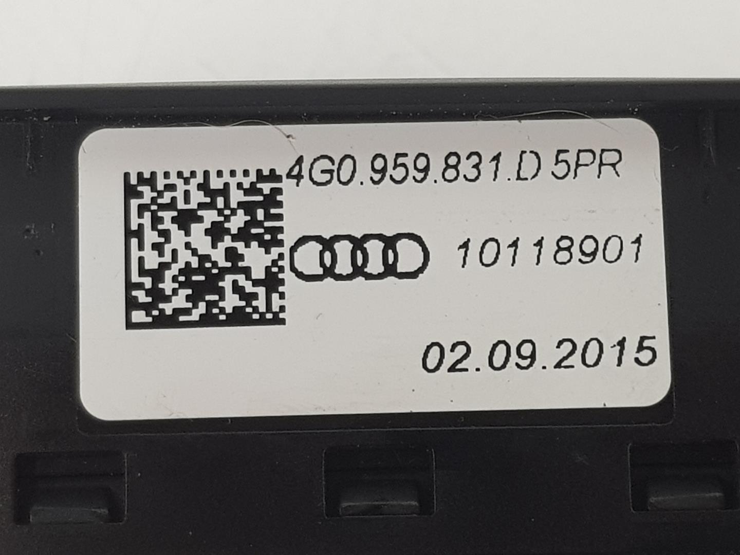 AUDI A4 B9/8W (2015-2024) Переключатель кнопок 4G0959831D, 4G0959831D 24241519