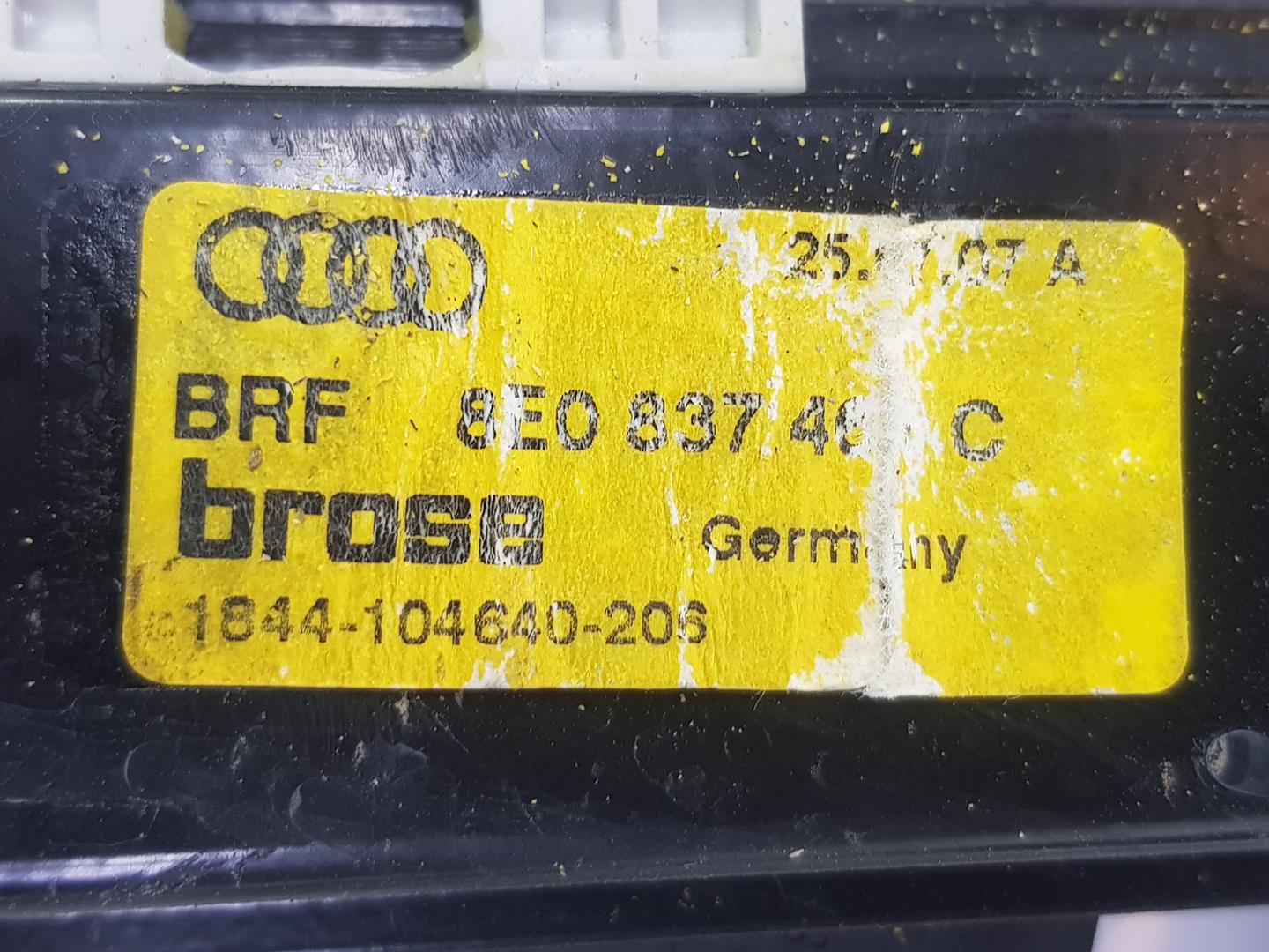 AUDI A4 B6/8E (2000-2005) Priekšējo kreiso durvju logu pacēlājs 8E0837461C, 8E0837461C 19816937