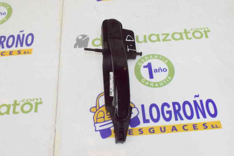 FORD Fiesta 5 generation (2001-2010) Rear right door outer handle 1521067,5S6YB22404CDXWAA,COLORNEGRO 19583022