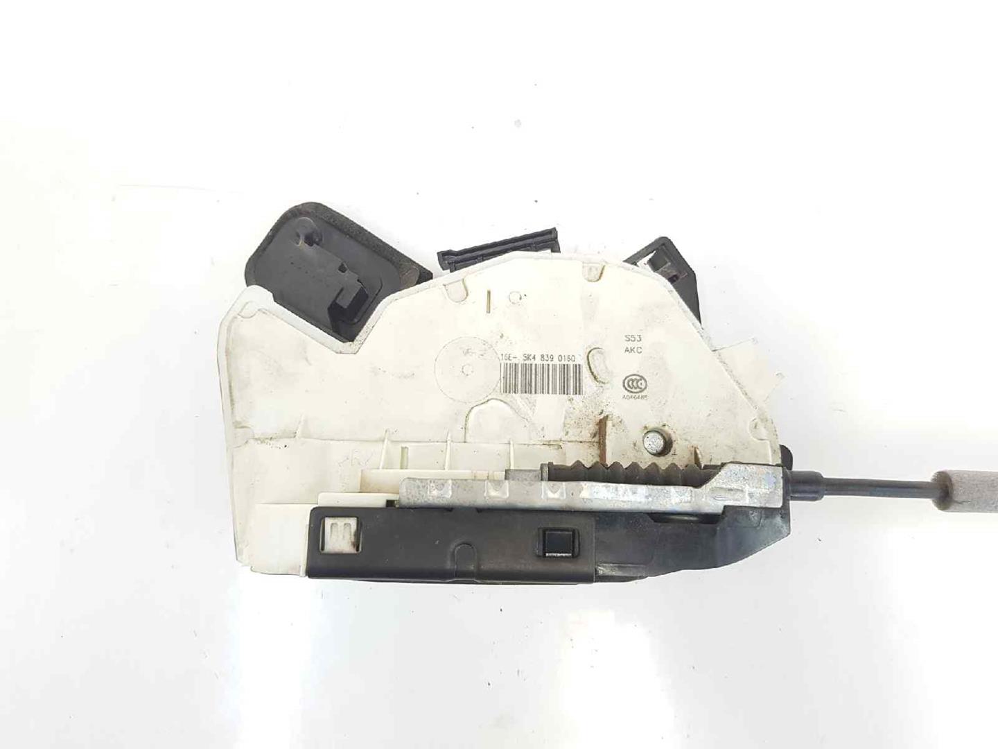 SEAT Leon 3 generation (2012-2020) Rear Right Door Lock 5K4839016Q,5K4839016AF,7PINES 19661381