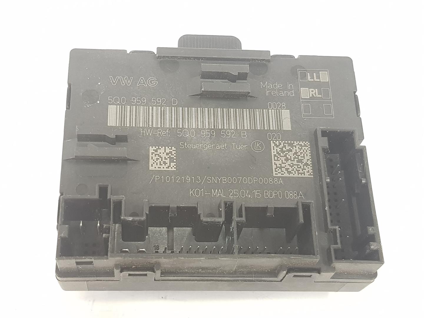 VOLKSWAGEN Variant VII TDI (2014-2024) Other Control Units 5Q0959592D, 5Q0959592D, 2222DL 19877582