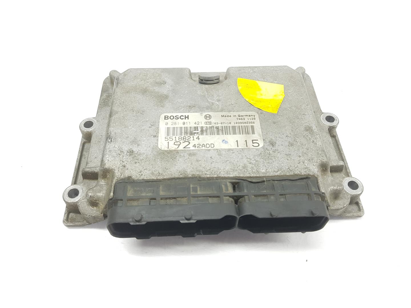 FIAT Unitate de control motor 55188214, 55188214 22734111