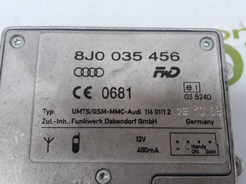 AUDI A6 C6/4F (2004-2011) Усилитель звука 8J0035456,8J0035456 19556651