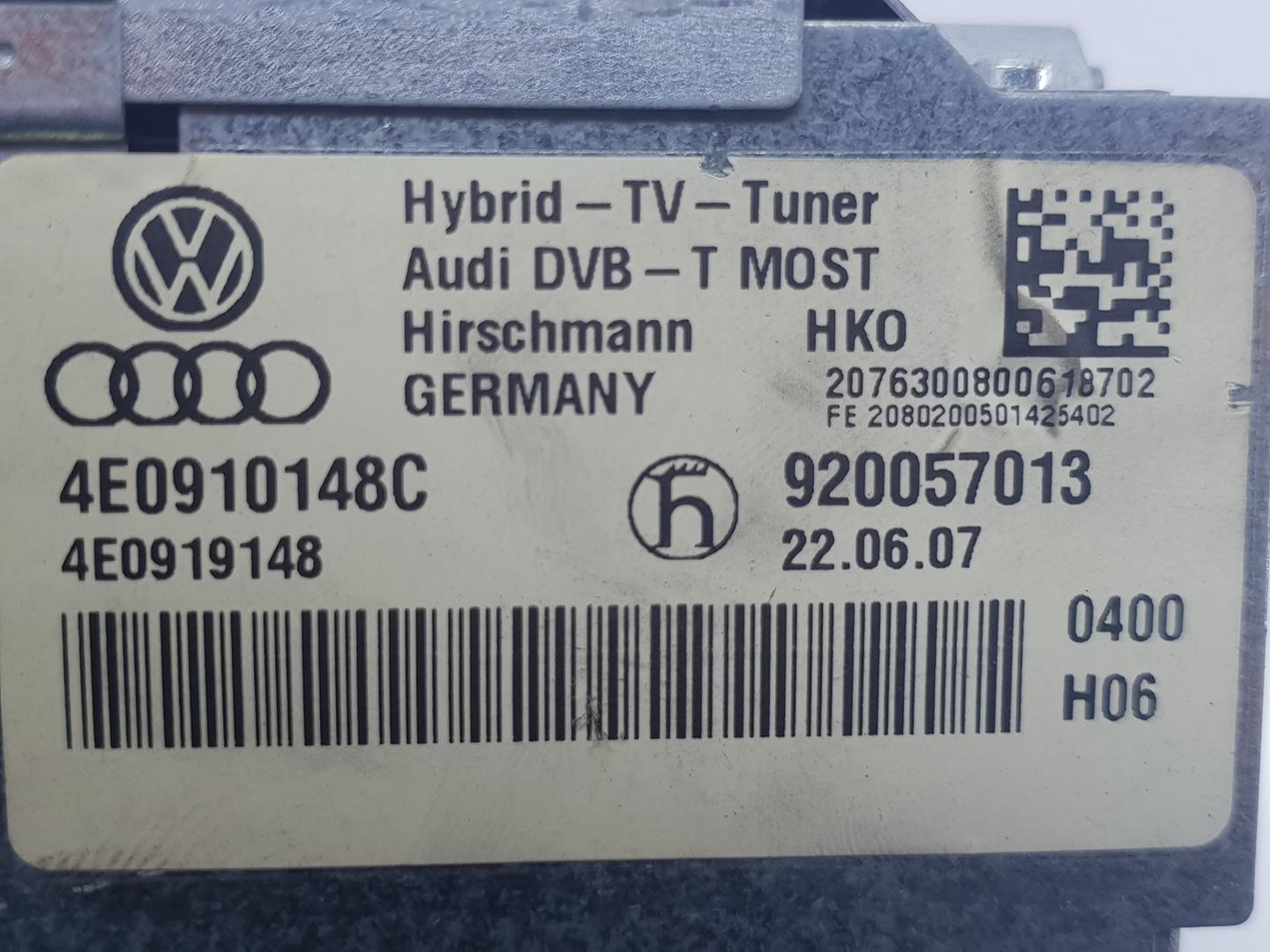 AUDI Q7 4L (2005-2015) Other Control Units 4E0910148C, 4E0910148C 23093675