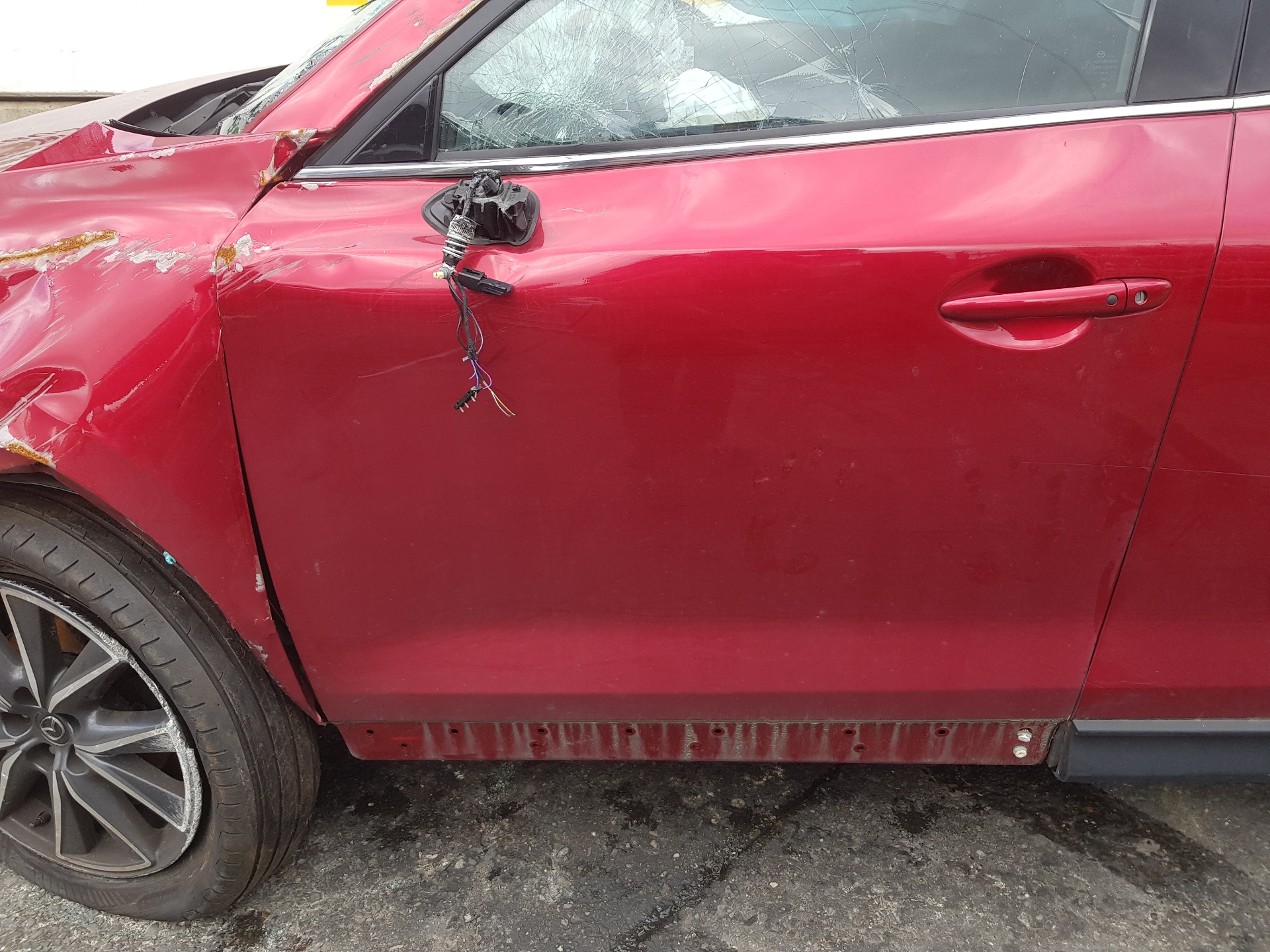 MAZDA CX-5 1 generation (2011-2020) Вентилятор диффузора SH0215140,2680007081 24223313