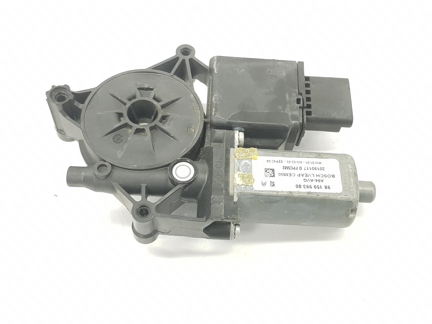 PEUGEOT 2008 1 generation (2013-2020) Front Left Door Window Regulator Motor 9815999380,9815999380 24194132