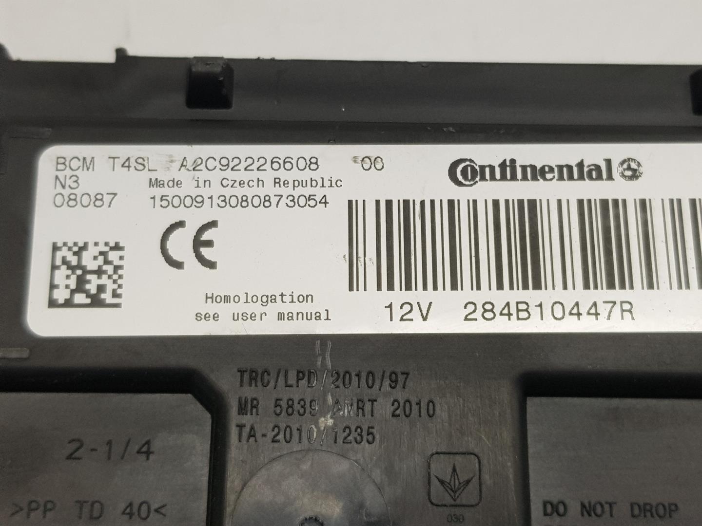 RENAULT Clio 4 generation (2012-2020) Other Control Units 284B10447R, 284B10447R 23799115