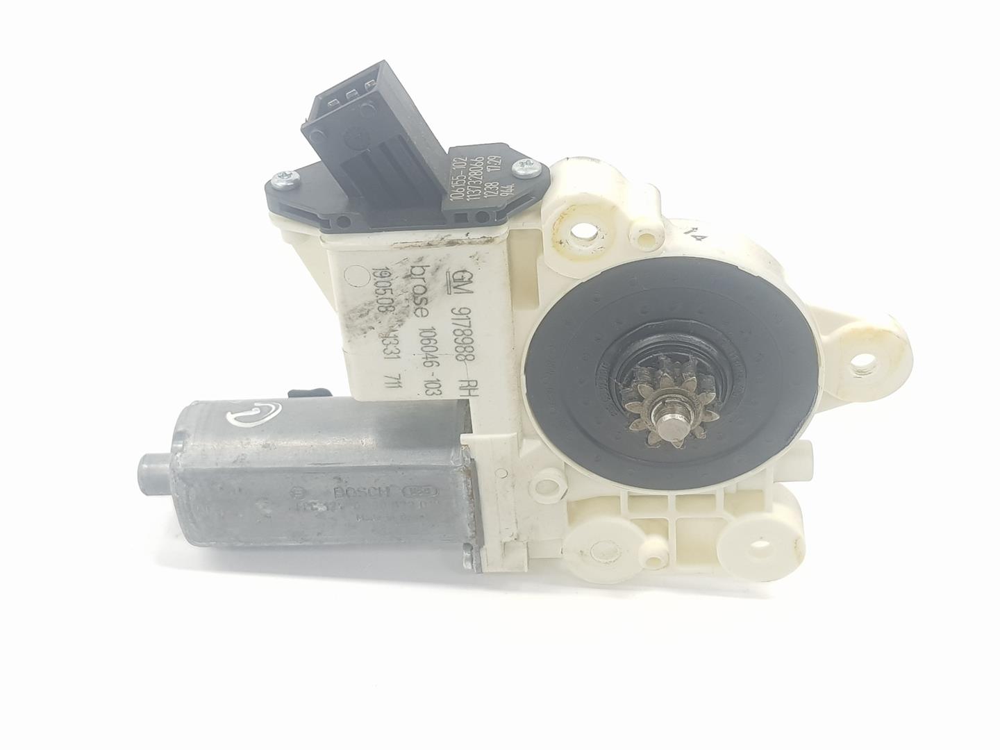 OPEL Vectra C (2002-2005) Front Right Door Window Control Motor 9178988, 6207093, SOLOMOTOR 19852435